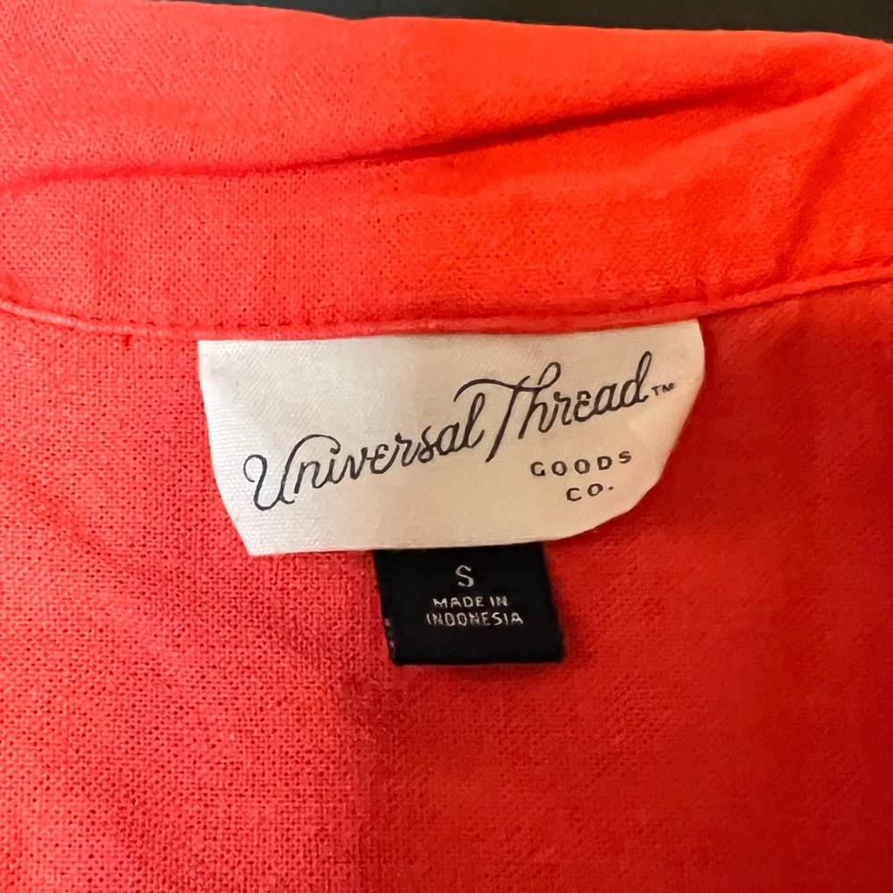 Universal Thread coral romper SIZE S - Picture 4 of 6